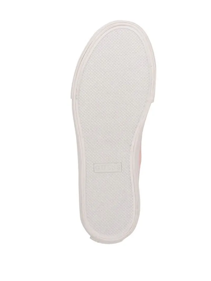 Sneakers GUESS Women Pranze LowTop Canvas Sneakers Light Pink