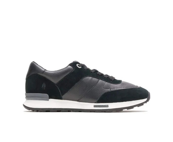 Sneakers Hush Puppies Women Jenna Jogger Black Leather