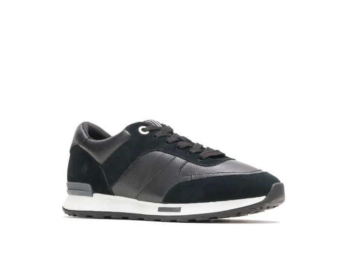 Sneakers Hush Puppies Women Jenna Jogger Black Leather
