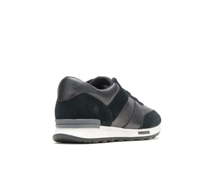 Sneakers Hush Puppies Women Jenna Jogger Black Leather