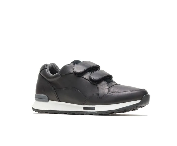 Sneakers Jenna 2Strap Jogger Black Leather 8211 Hush Puppies Women