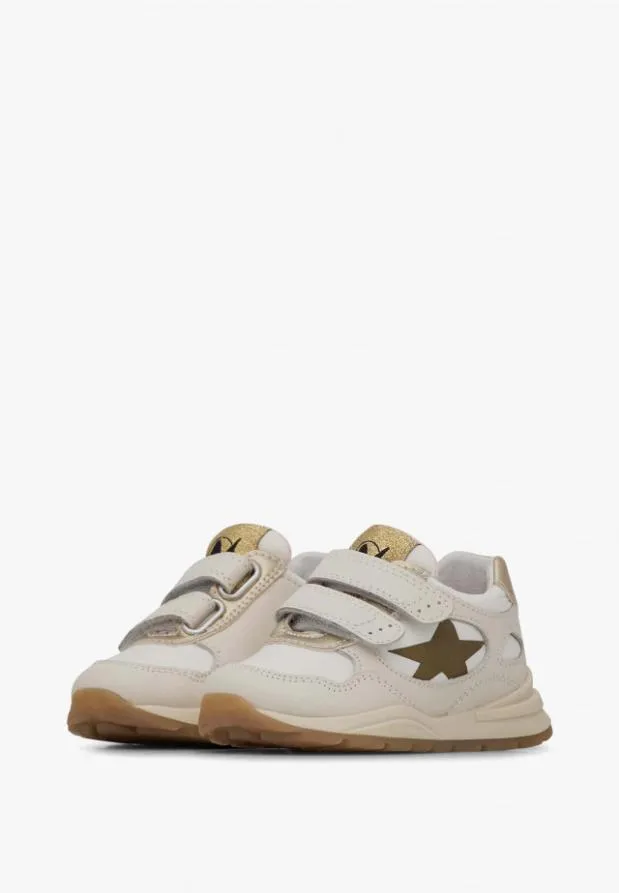 Sneakers Kids Naturino NATURINO DAUDI VL Whiteplatinum Sneakers Kids Naturino NATURINO DAUDI VL Whiteplatinum