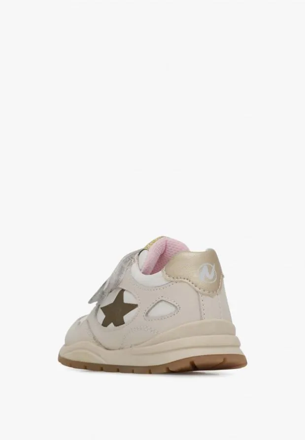 Sneakers Kids Naturino NATURINO DAUDI VL Whiteplatinum Sneakers Kids Naturino NATURINO DAUDI VL Whiteplatinum