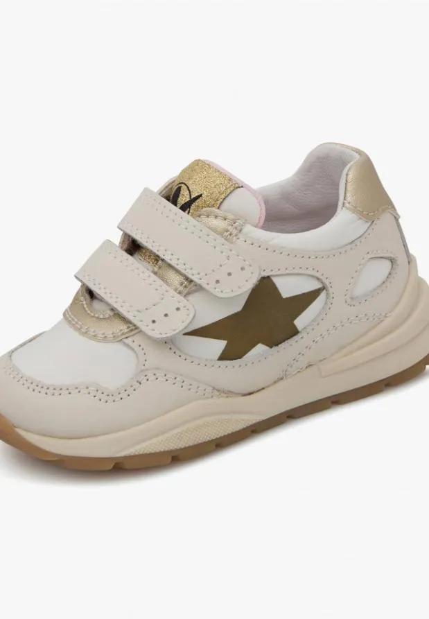 Sneakers Kids Naturino NATURINO DAUDI VL Whiteplatinum Sneakers Kids Naturino NATURINO DAUDI VL Whiteplatinum