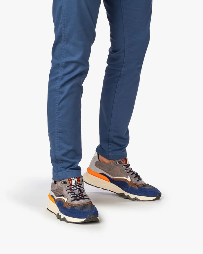 Sneakers Men Floris Van Bommel De Zager 0505 Textilecombi