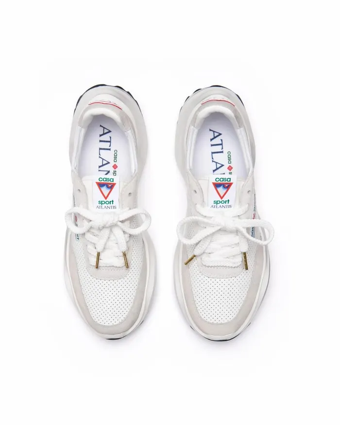 Sneakers Women Casablanca Paris Atlantis OffWhite Sneaker