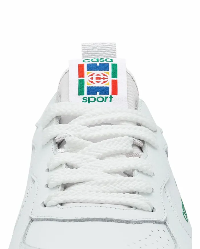 Sneakers Women Casablanca Paris Court White Sneaker