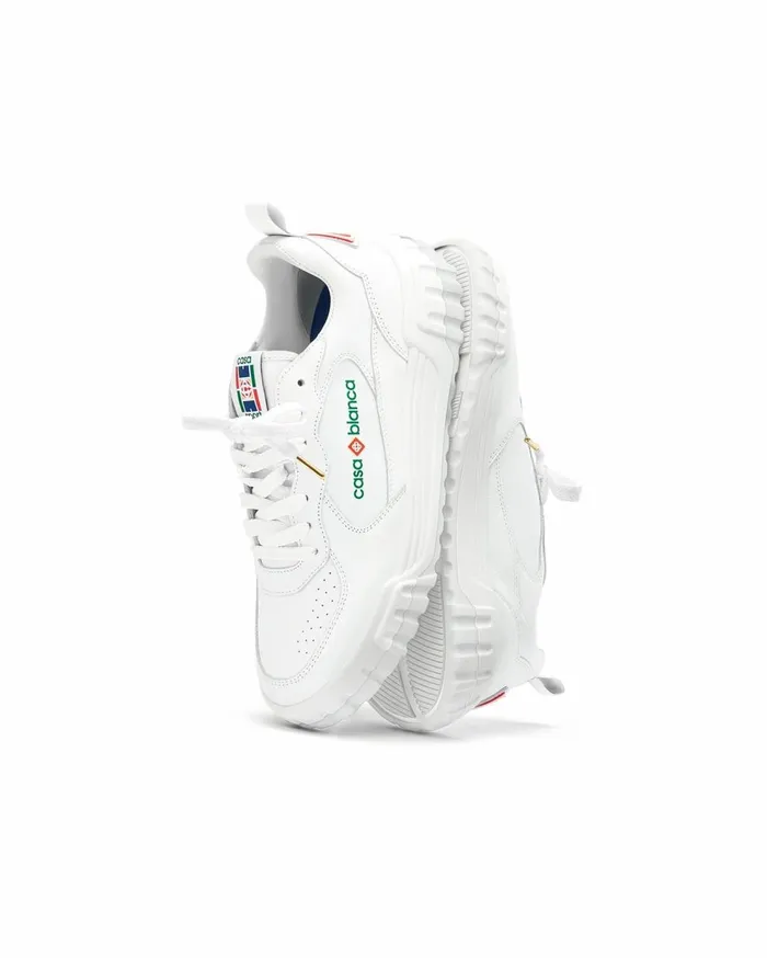 Sneakers Women Casablanca Paris Court White Sneaker