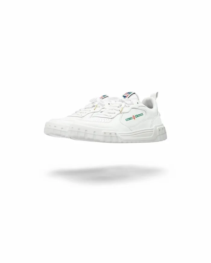 Sneakers Women Casablanca Paris Court White Sneaker