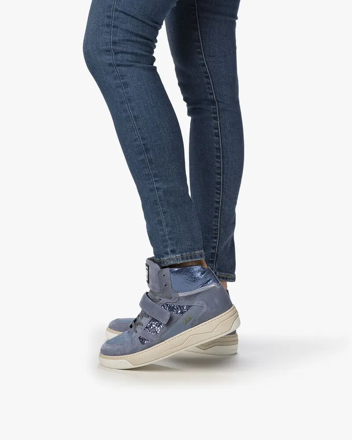 Sneakers Women Floris Van Bommel Iggi Wedge 0203 Suede
