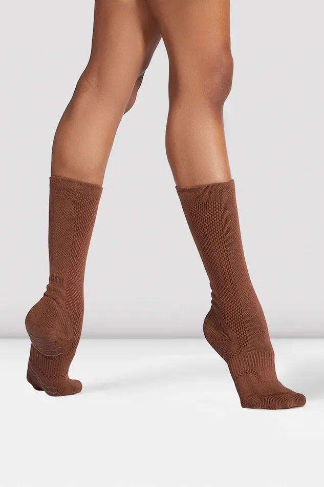 Socks Blochsox Dance Socks Cocoa Knit Bloch Accessories