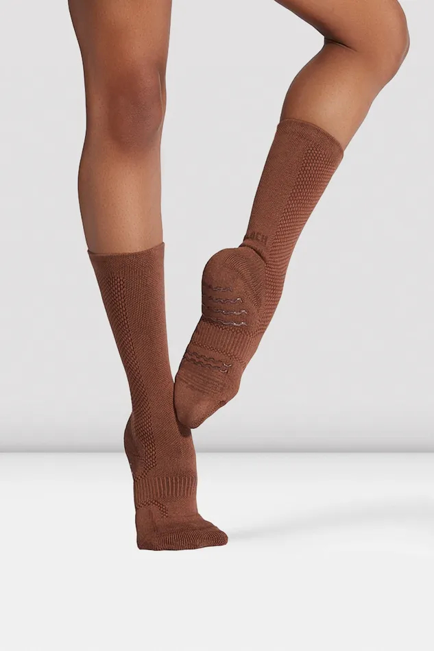 Socks Blochsox Dance Socks Cocoa Knit Bloch Accessories
