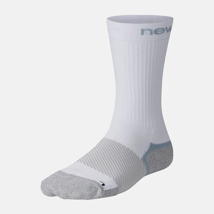 Socks Compression Crew 1 Pair WHITE 8211 New Balance MenWomen