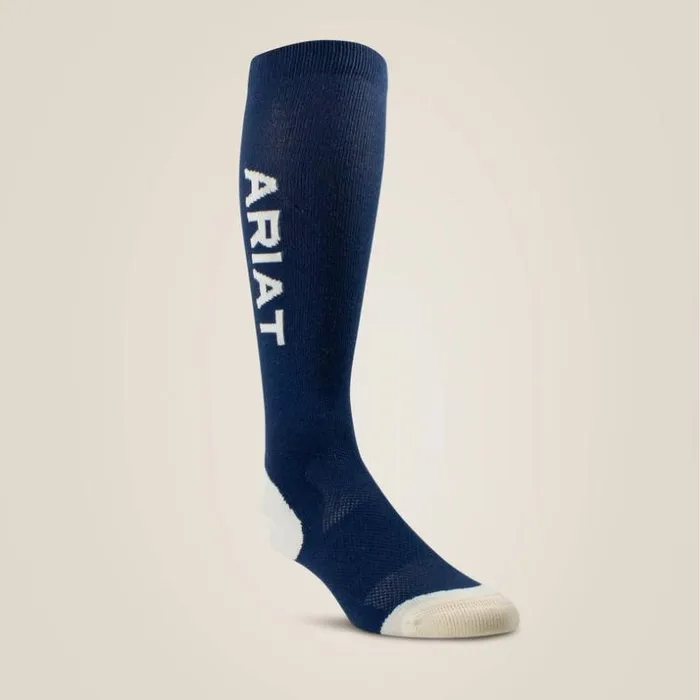 Socks MenWomen Ariat AriatTEK Performance Socks Navysummer Sand
