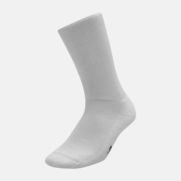 Socks MenWomen New Balance Wellness Crew Sock 1 Pair WHITE
