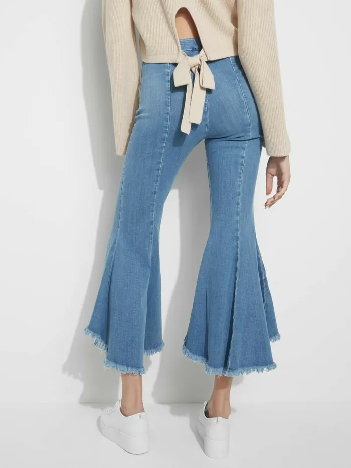 Sofia 1981 HighRise Flared Jeans Sofia Wash Bottoms GUESS Women Sofia 1981 HighRise Flared Jeans Sofia Wash Bottoms GUESS Women