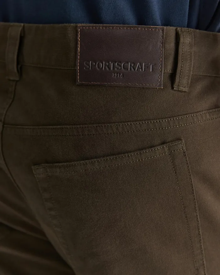 Sportscraft Bedford Jean Chocolate Men Pants