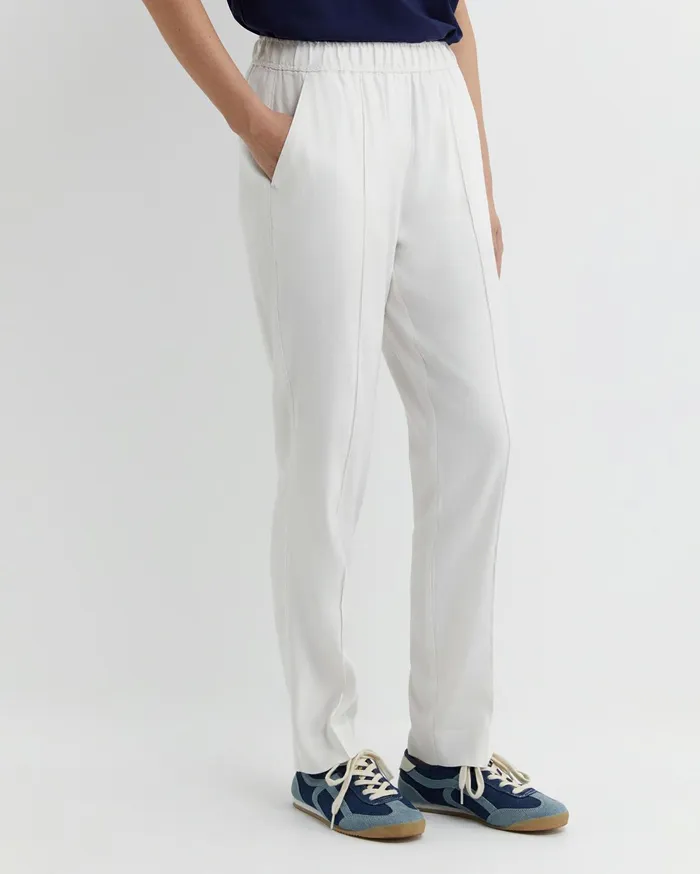 Sportscraft Brianne Pull On Pant White Women Pants
