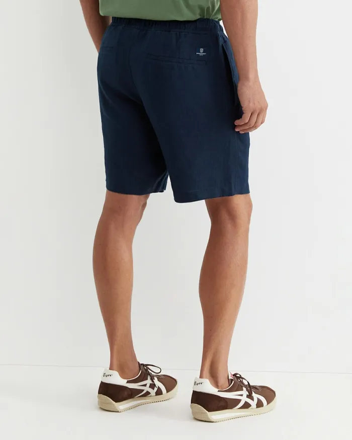 Sportscraft Caffery Linen Short Navy Men Shorts