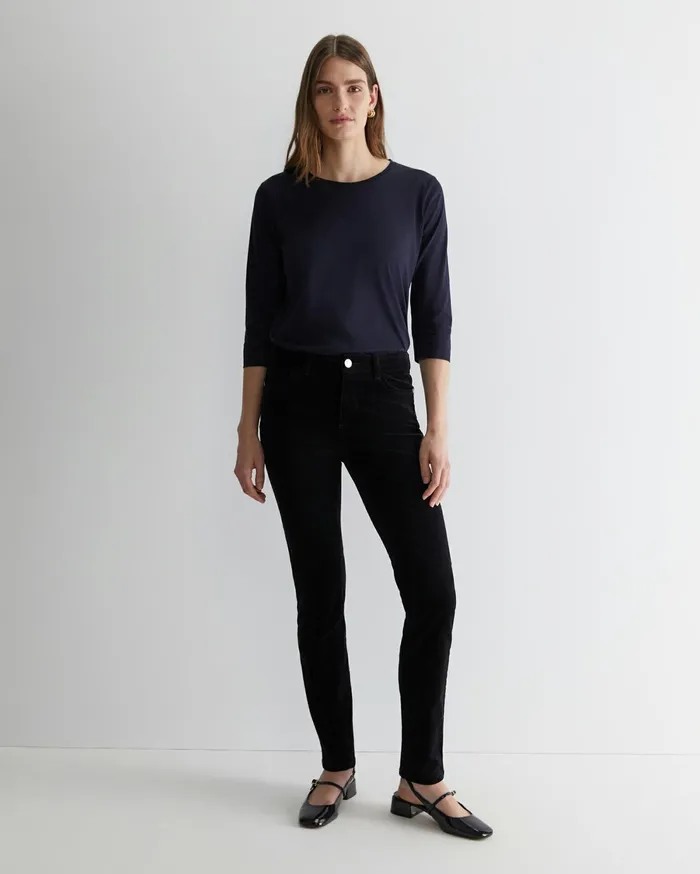 Sportscraft Cleo Cord Jean Black Women Pants