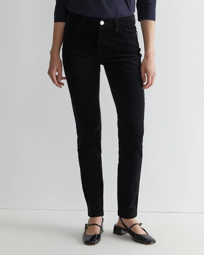 Sportscraft Cleo Cord Jean Black Women Pants