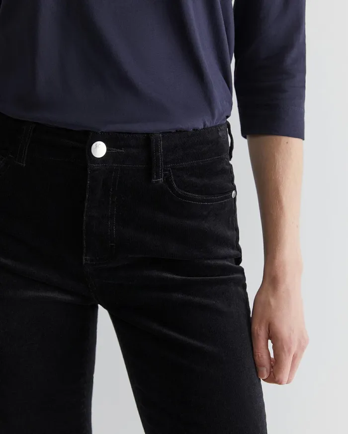 Sportscraft Cleo Cord Jean Black Women Pants
