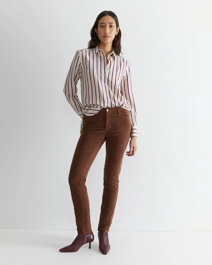 Sportscraft Cleo Velvet Pant Cognac Women Pants
