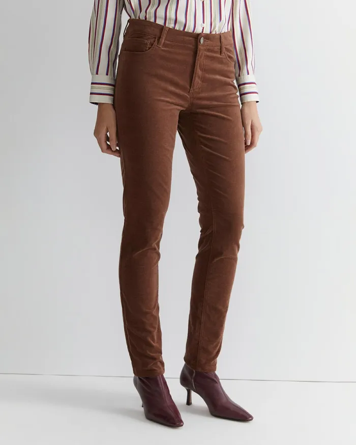 Sportscraft Cleo Velvet Pant Cognac Women Pants