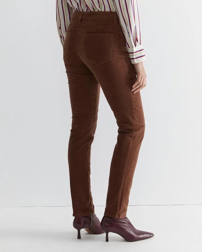 Sportscraft Cleo Velvet Pant Cognac Women Pants