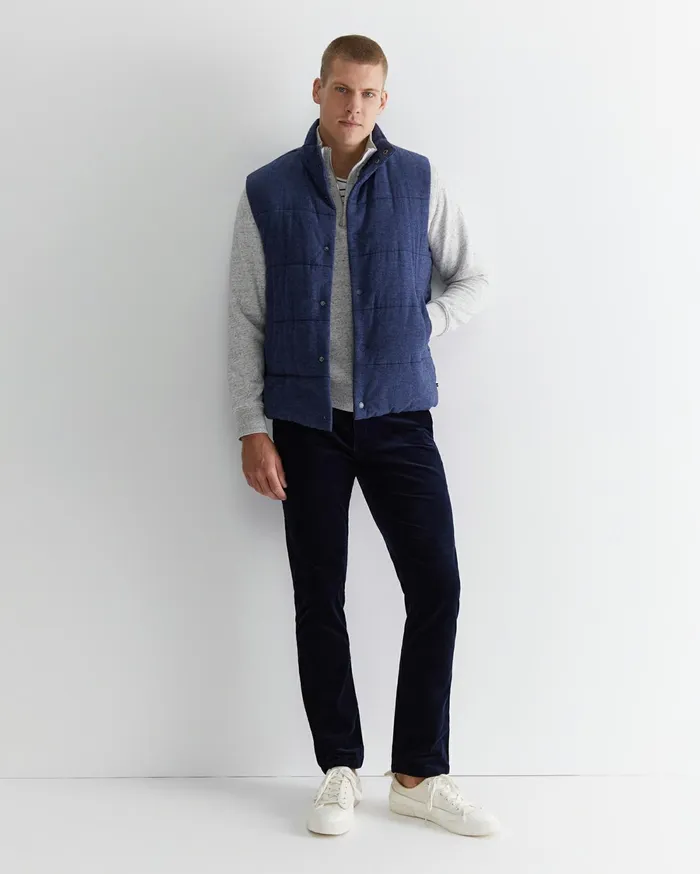 Sportscraft Cooper Cord Chino Navy Men Pants