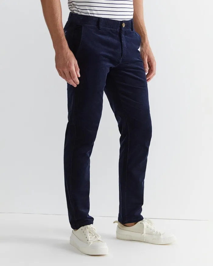 Sportscraft Cooper Cord Chino Navy Men Pants