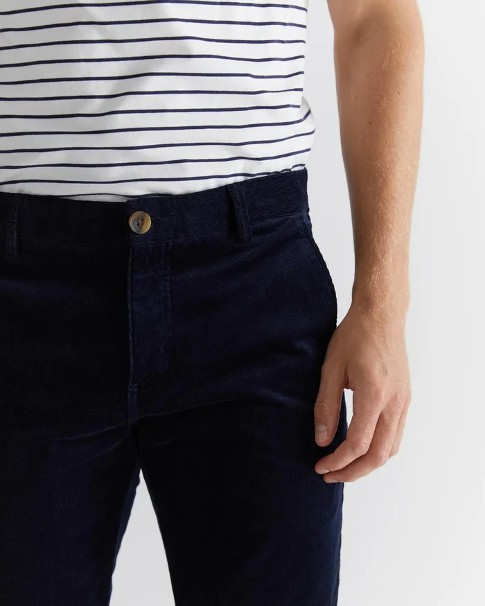 Sportscraft Cooper Cord Chino Navy Men Pants