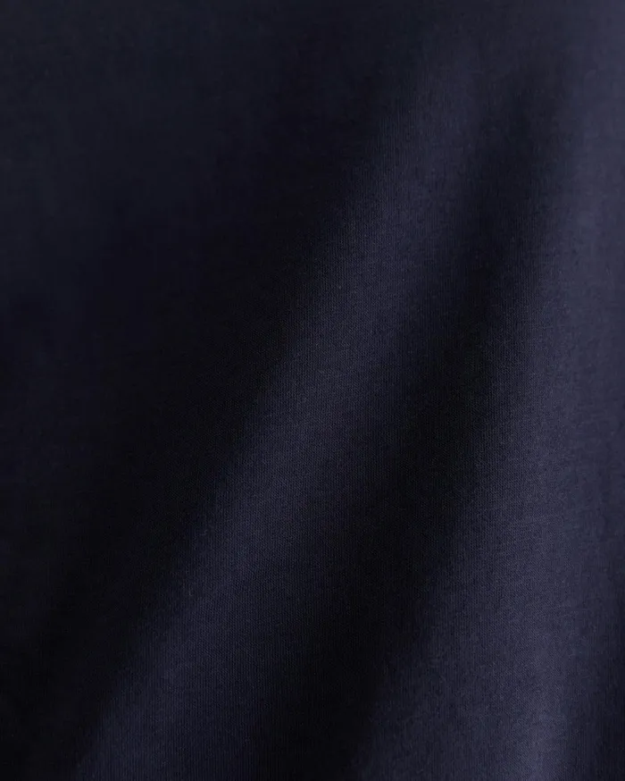 Sportscraft Cotton Crew 3 Quarter Sleeve TShirt Navy Women Tops and Tees