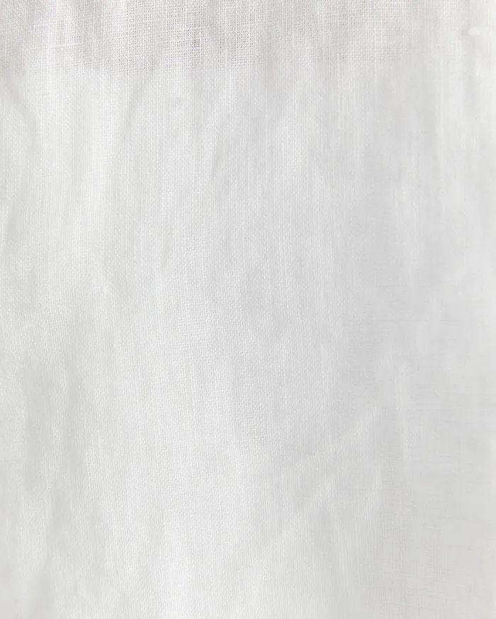 Sportscraft Dahlia Long Sleeve Linen Shirt White Women Shirts