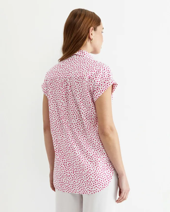 Sportscraft Dashy Lily Voile Shirt Whitepink Women Shirts