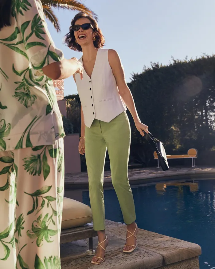 Sportscraft Evie Capri Pant Pear Women Pants