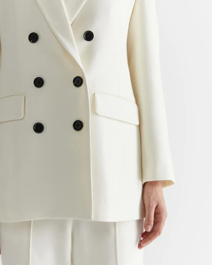 Sportscraft Frankie Twill Coat Winter White Women Jackets and Vests