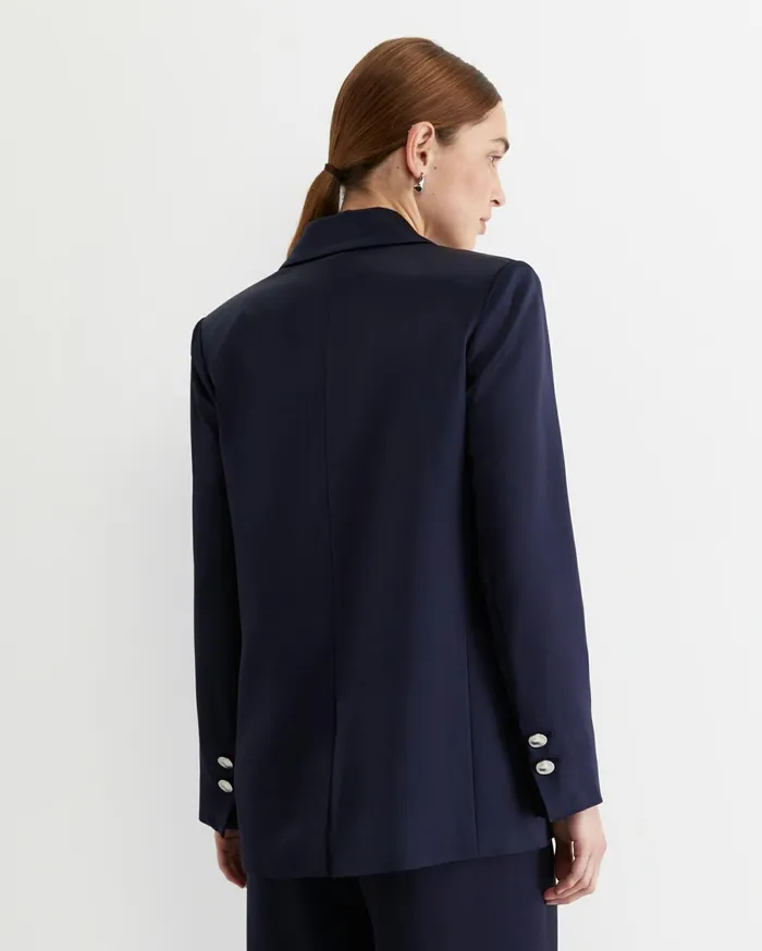Sportscraft Harlow Sateen Blazer Navy Women Blazers