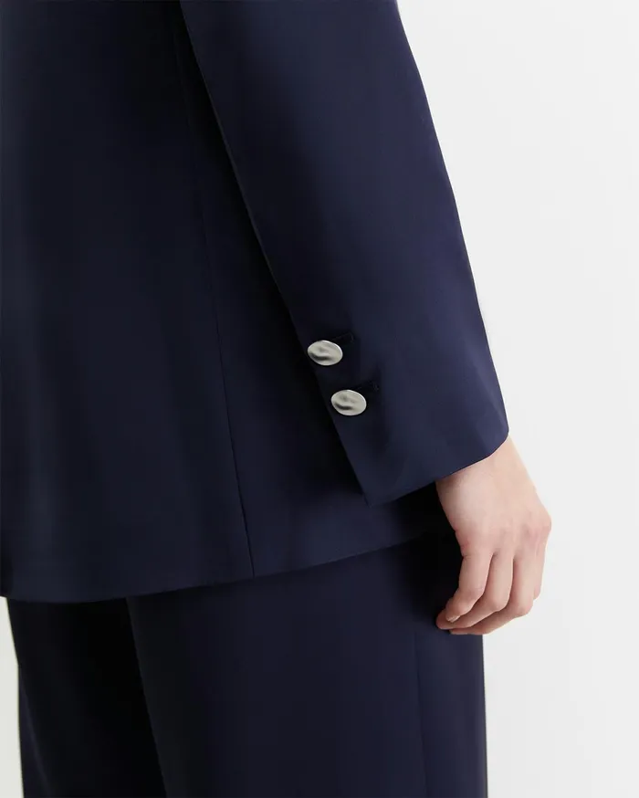 Sportscraft Harlow Sateen Blazer Navy Women Blazers