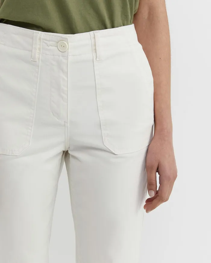 Sportscraft Laura Pocket Pant Milk Women Pants