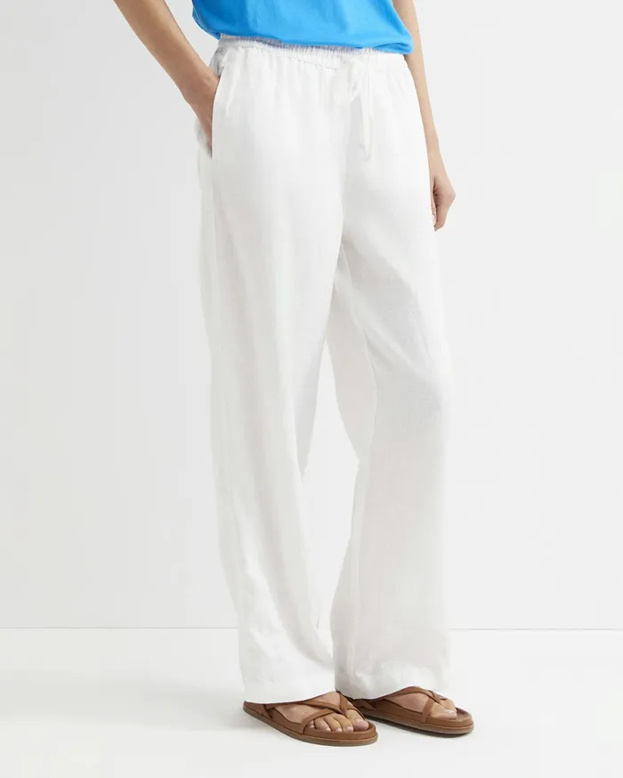 Sportscraft Lulu Drawcord Pant White Women Pants