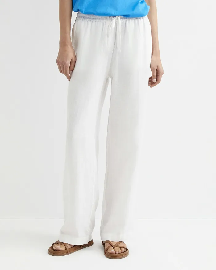 Sportscraft Lulu Drawcord Pant White Women Pants
