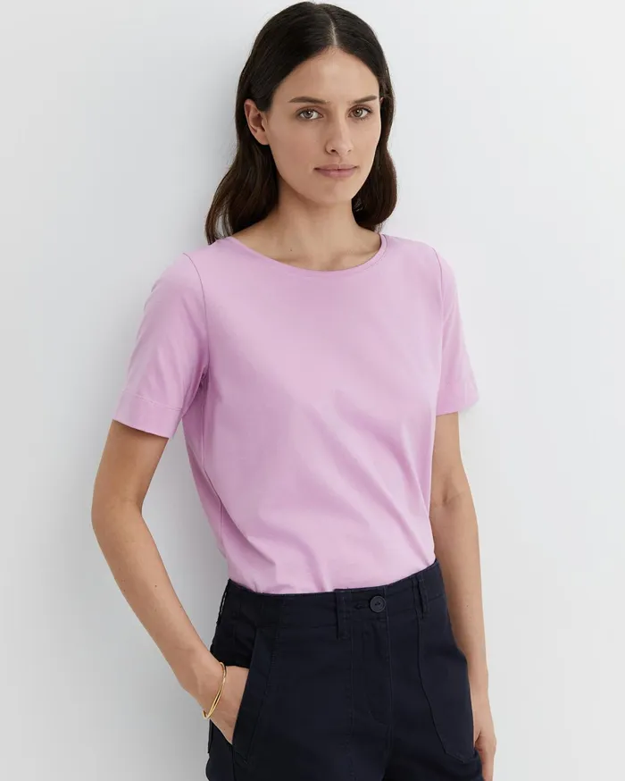 Sportscraft Mercerised Cotton Tee Orchid Women Tops and Tees