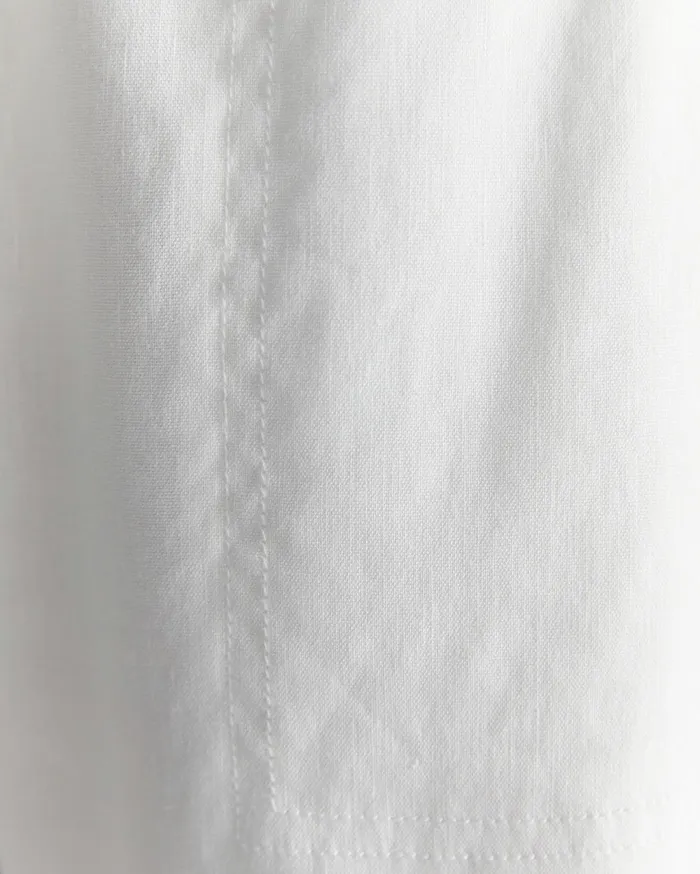 Sportscraft Rosa Crop Linen Pant White Women Pants