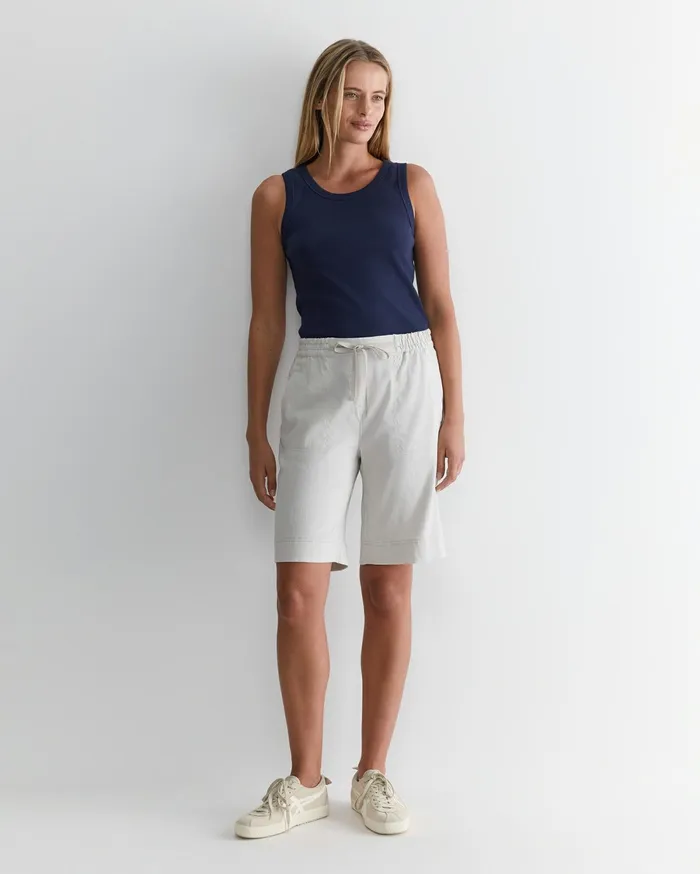 Sportscraft Rosa Linen Short Natural Women Shorts