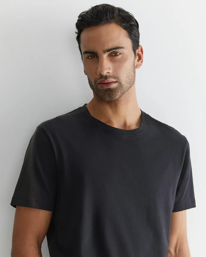Sportscraft Supersoft Tee Black Men TShirts and Polos