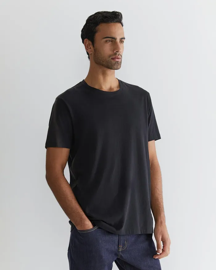 Sportscraft Supersoft Tee Black Men TShirts and Polos