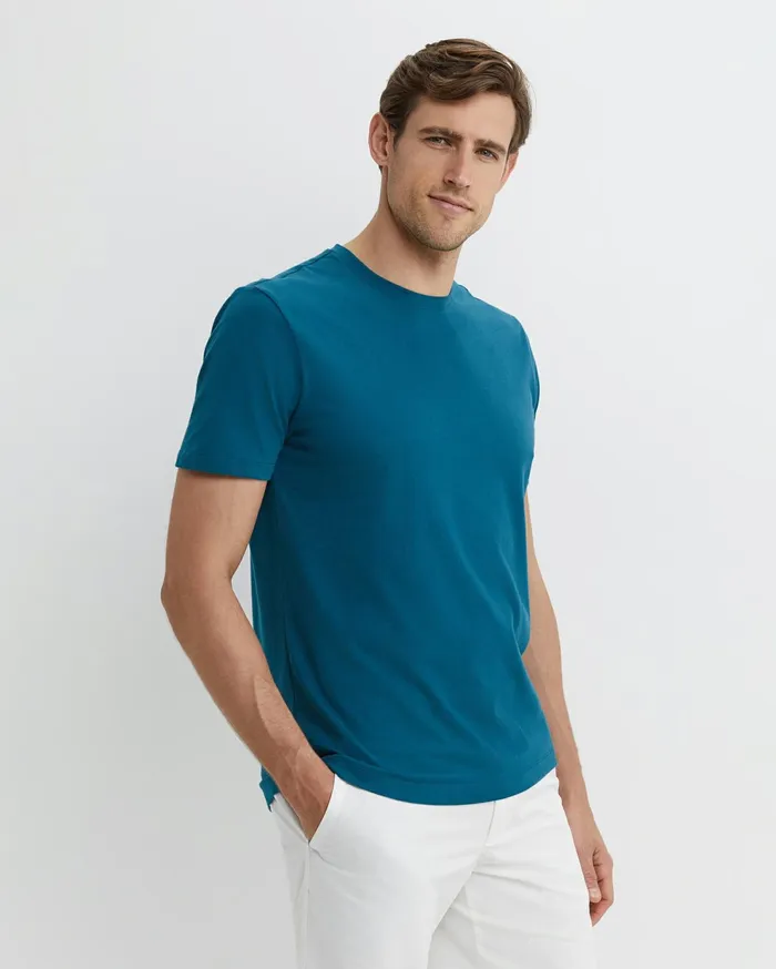Sportscraft Supersoft Tee Dark Teal Men TShirts and Polos