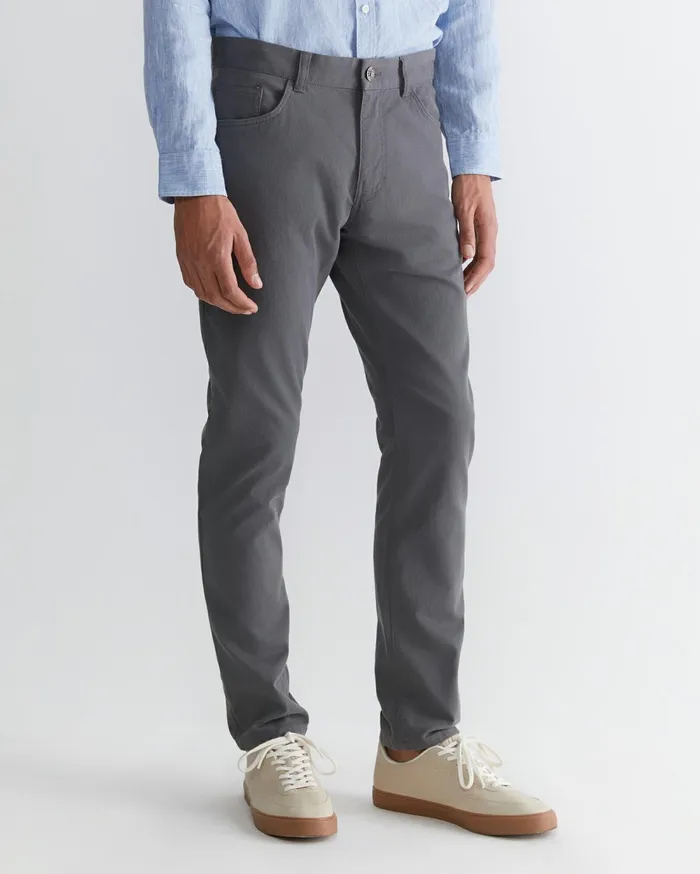 Sportscraft Tapered Bedford Jean Deep Grey Men Pants