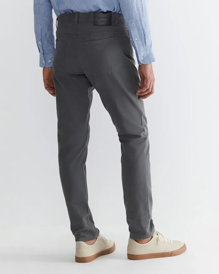 Sportscraft Tapered Bedford Jean Deep Grey Men Pants